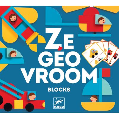 ���������� ���� Djeco ����� ���������� �������������� ����� Ze Geo Vroom (DJ06436) - �������� 1