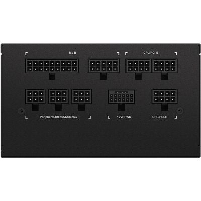 ���� �������� 850 ��, Gigabyte UD850GM PG5, Black, ���������, 80+ Gold, 120 ��, 4xMolex / 8xSATA / 4x6+2-pin / 1x16-pin / 2x4+4-pin / 1x20+4-pin, ������ OVP / OPP / SCP / UVP / OCP / OTP (GP-UD850GM PG5) - �������� 6