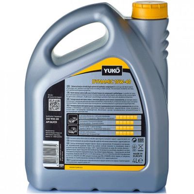 �������� ����� Yuko DYNAMIC 10W-40 4� (4820070242072) - �������� 2