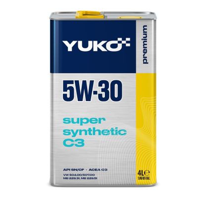 �������� ����� Yuko SUPER SYNTHETIC C3 5W-30 4� (4820070245660) - �������� 1
