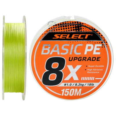 ���� Select Basic PE 8x 150m Light Green 1.0/0.14mm 18lb/8.2kg (1870.31.39) - �������� 1