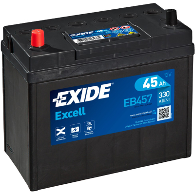 ����������� ������������� EXIDE EXCELL 45Ah ASIA (+/-) �� (330EN) (EB457) - �������� 1