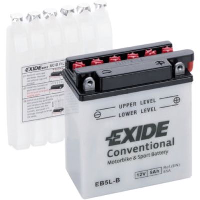 ����������� ������������� EXIDE CONVENTIONAL 5Ah �� (-/+) (65EN) (EB5L-B) - �������� 1