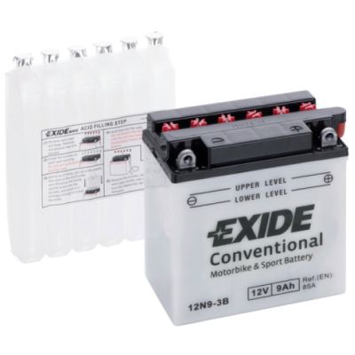 ����������� ������������� EXIDE CONVENTIONAL 9Ah �� (-/+) (85EN) (12N9-3B) - �������� 1