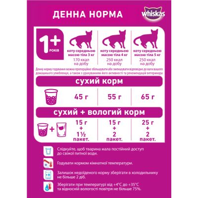 ����� ���� ��� ����� Whiskas � ������� 300 � (5998749144039) - �������� 5