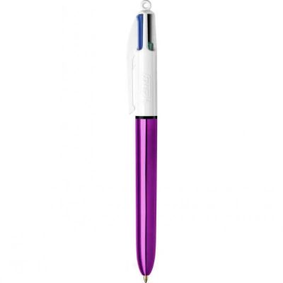   Bic 4 in 1 Colours Shine Purple  (bc982876) -  1