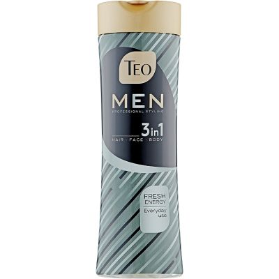  Teo Beauty Men 3 In 1 Shampoo Fresh Energy 350  (3800024046766) -  1