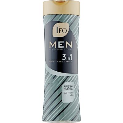 ������� Teo Beauty Men 3 In 1 Shampoo Fresh Energy 350 �� (3800024046766) - �������� 1