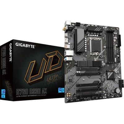 ����������� ����� Gigabyte B760 DS3H AX (s-1700, Intel B760, DDR5) - �������� 1