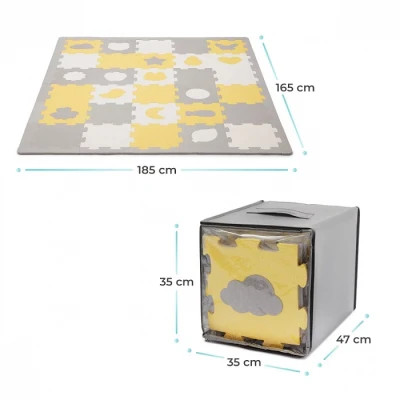 ������� ������� Kinderkraft Luno Shapes Yellow 30 �������� (5902533919338) - �������� 6
