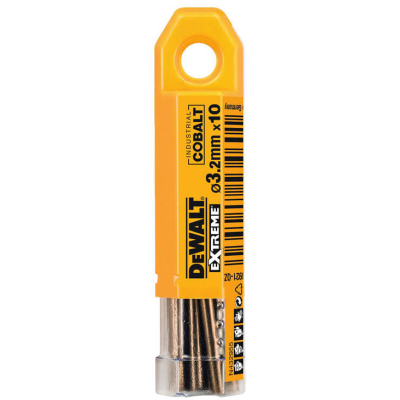 ������ DeWALT �� ������� EXTREME INDUSTRIAL COBALT HSS-CO, 3.2 � 65 � 36 ��, 10 �� (DT4921) - �������� 1