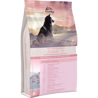����� ���� ��� ����� Carpathian Pet Food Adult 7+ 3 �� (4820111140886) - �������� 1
