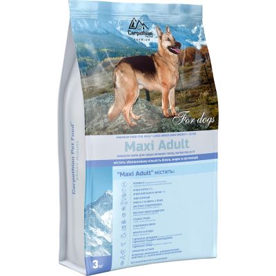 ����� ���� ��� ����� Carpathian Pet Food Maxi Adult 3 �� (4820111140855) - �������� 1