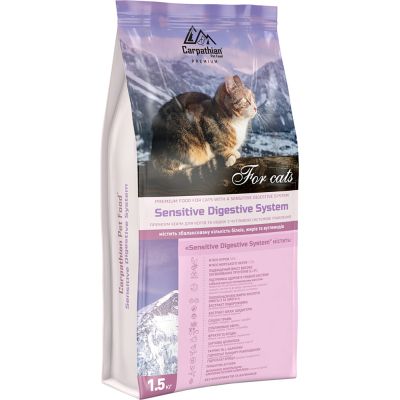 ����� ���� ��� ����� Carpathian Pet Food Sensitive Digestive System 1.5 �� (4820111140954) - �������� 1