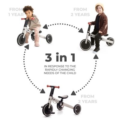 ������� ��������� Kinderkraft 3 � 1 4TRIKE Silver Grey (KR4TRI22GRY0000) (5902533922413) - �������� 12