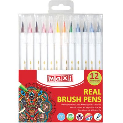 ���������� Maxi �������� REAL BRUSH, 12 ������, ����� 0,5-6 �� (MX15232) - �������� 1