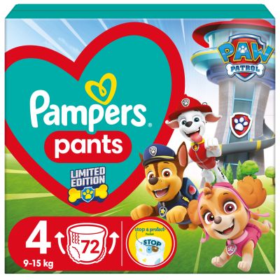  Pampers Maxi  4 (9-15 ) Paw Patrol 72  (8006540863572) -  1