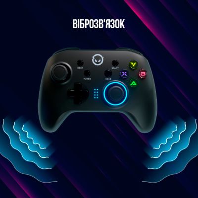 ������� Lorgar TRIX-510 PC iOS13 Android PS3 Bluetooth Black (LRG-GP510) - �������� 7