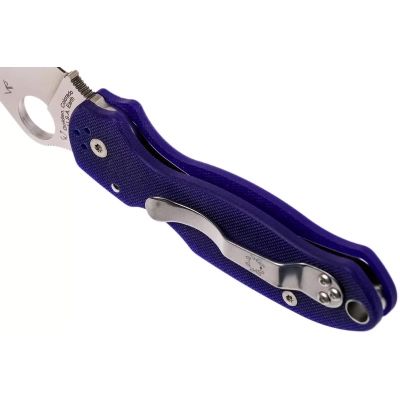 ��� Spyderco Para 3 G10 S110V Dark Blue (C223GPDBL) - �������� 6