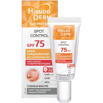 �������� �� ������ ������ Hirudo Derm Sun Protect Spot Control ������������� ���� ��� ���������� ��� SPF 75 25 �� (4820160038530) - �������� 1