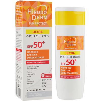 ���� �� ������� ������ Hirudo Derm Sun Protect Ultra Protect Body ������������ ������� ��� ��� SPF 50+ 150 �� (4820160038554) - �������� 1