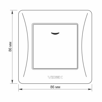 ����������� Videx BINERA 1�� � ���������� ������ ������ (VF-BNSW1L-BG) - �������� 5