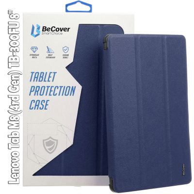 ����� ��� �������� BeCover Smart Case Lenovo Tab M8(4rd Gen) TB-300FU 8" Deep Blue (709210) - �������� 1