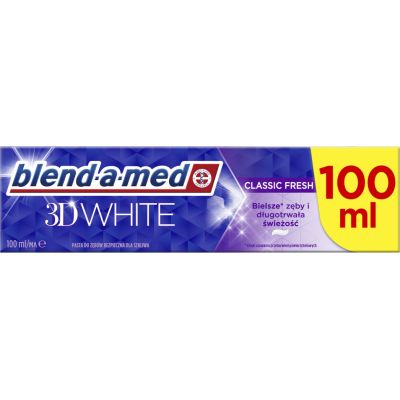 ����� ����� Blend-a-med 3D White �������� ������ 100 �� (8006540792896) - �������� 2