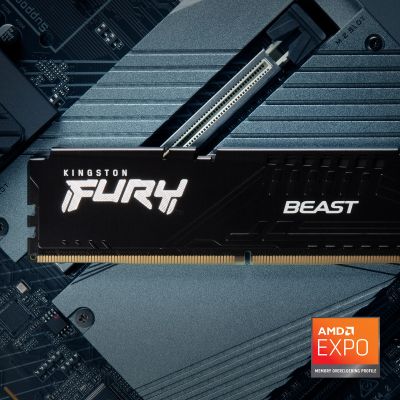  '  ' DDR5 16GB (2x8GB) 5600  Beast Kingston Fury (ex.HyperX) (KF556C36BBEK2-16) -  7