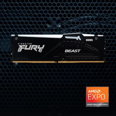     DDR5 32GB 5200 MHz Beast RGB EXPO Kingston Fury (ex.HyperX) (KF552C36BBEA-32) -  9