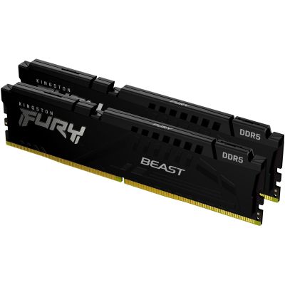 ������ ���'�� ��� ����'����� DDR5 64GB (2x32GB) 6000 MHz Beast Black EXPO Kingston Fury (ex. HyperX) (KF560C36BBEK2-64) - �������� 1