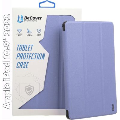    BeCover Soft Edge mount Apple Pencil Apple iPad 10.9" 2022 Purple (709239) -  1