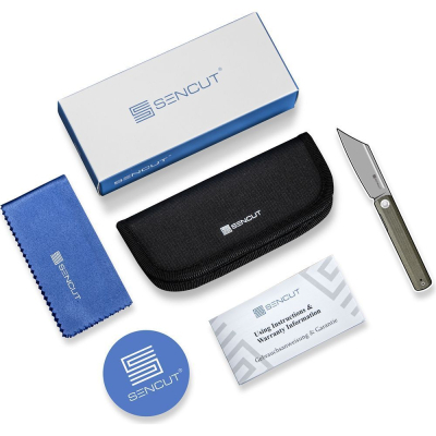 ͳ� Sencut Fritch Stonewash Brown Micarta (S22014-3) - �������� 7