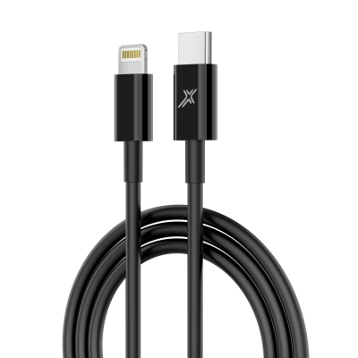 ���� ������ USB-C to Lightning 1.0m 12W CL-03B Black Grand-X (CL-03B) - �������� 2