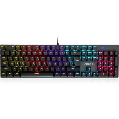 ���������� Vinga KBGM-101 LED Red Switch USB Black (KBGM-101 Black) - �������� 1