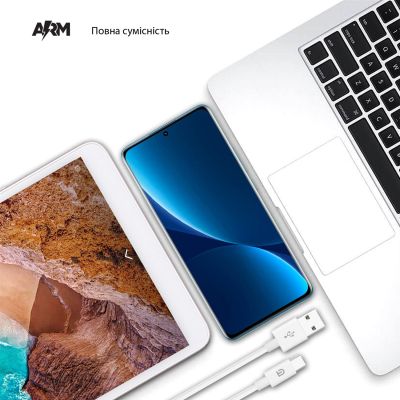 ���� ������ USB 2.0 AM to USB-C 1.2m AMD718L white Armorstandart (ARM64298) - �������� 2