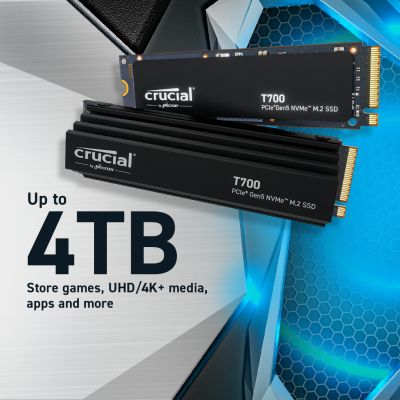 ����������� SSD M.2 2280 4TB T700 Micron (CT4000T700SSD5) - �������� 2