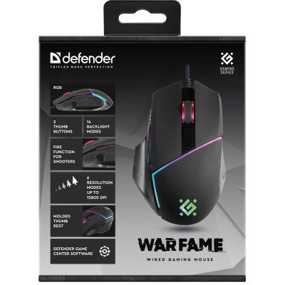 ����� Defender Warfame GM-880L USB Black (52880) - �������� 5