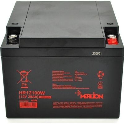       Merlion HR12100W, 12V 28Ah (HR12100W) -  1