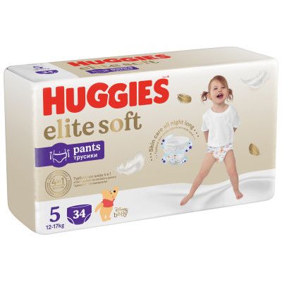 ϳ������ Huggies Elite Soft 5 (12-17��) Mega 34 �� (5029053549354) - �������� 2