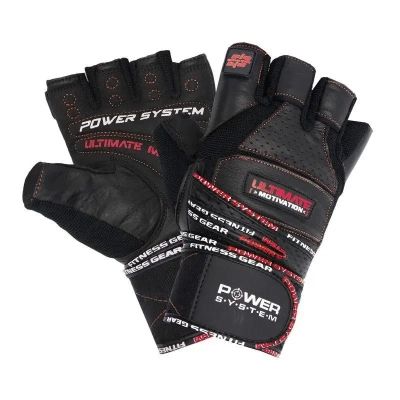    Power System Ultimate Motivation PS-2810 Black Red Line XL (PS_2810_XL_Black/Red) -  1