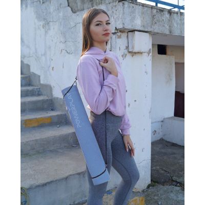 ������� ��� ���� PowerPlay PVC Yoga Mat 173 x 61 x 0.6 �� �����-����� (PP_4010_Navy_(173*0,6)) - �������� 10