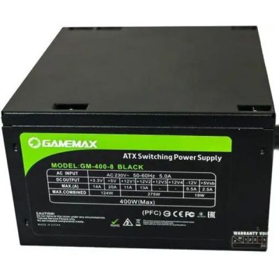 ���� �������� Gamemax GM-400-8CM Black - �������� 1