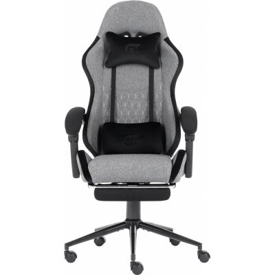 ������ ������� GT Racer X-2324 Gray/Black (X-2324 Fabric Gray/Black Suede) - �������� 2