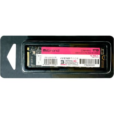 SSD  Mibrand Caiman 1TB M.2 2280 (MIM.2SSD/CA1TB) -  2