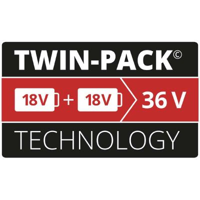 ����������� � ������������������ Einhell 18V PXC Twinpack, 18V, 5.2Ah, 2 �� (4511526) - �������� 6