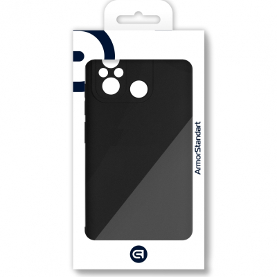 ����� ��� ���������� �������� Armorstandart Matte Slim Fit Xiaomi Redmi 12� Camera cover Black (ARM69897) - �������� 2