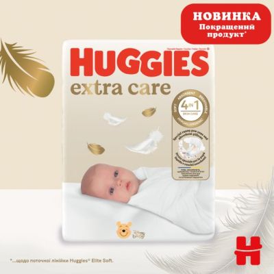 ϳ Huggies Extra Care  1 (2-5 ) 22  (5029053583235) -  2
