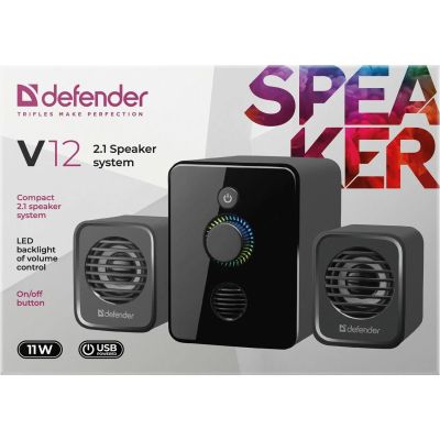 ������������ ������� Defender V12 USB Black (65212) - �������� 6