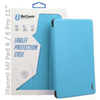 ����� ��� �������� BeCover TPU Edge stylus mount Xiaomi Mi Pad 6 / 6 Pro 11" Blue (709559) - �������� 1